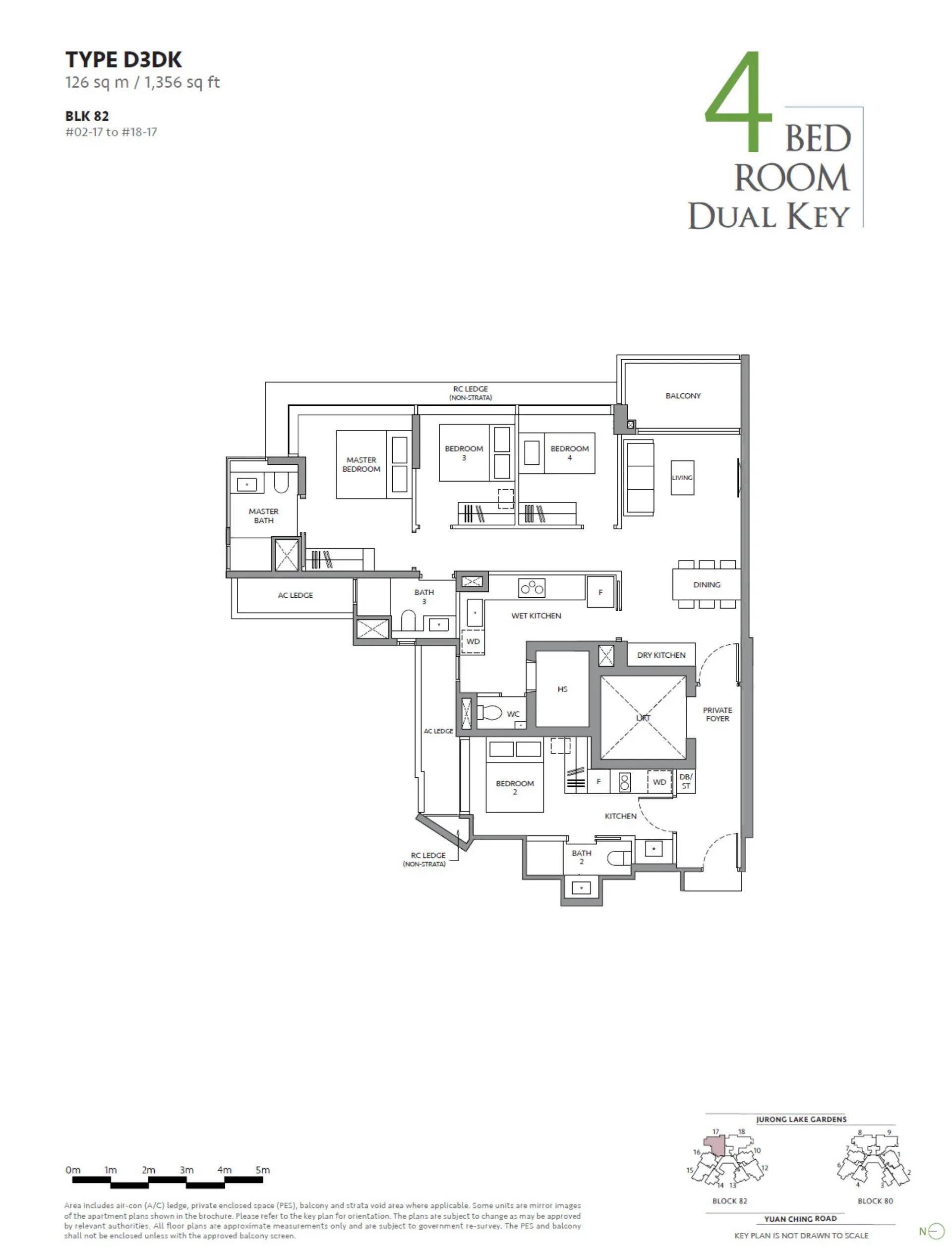 The Lakegarden Residences floorplan
